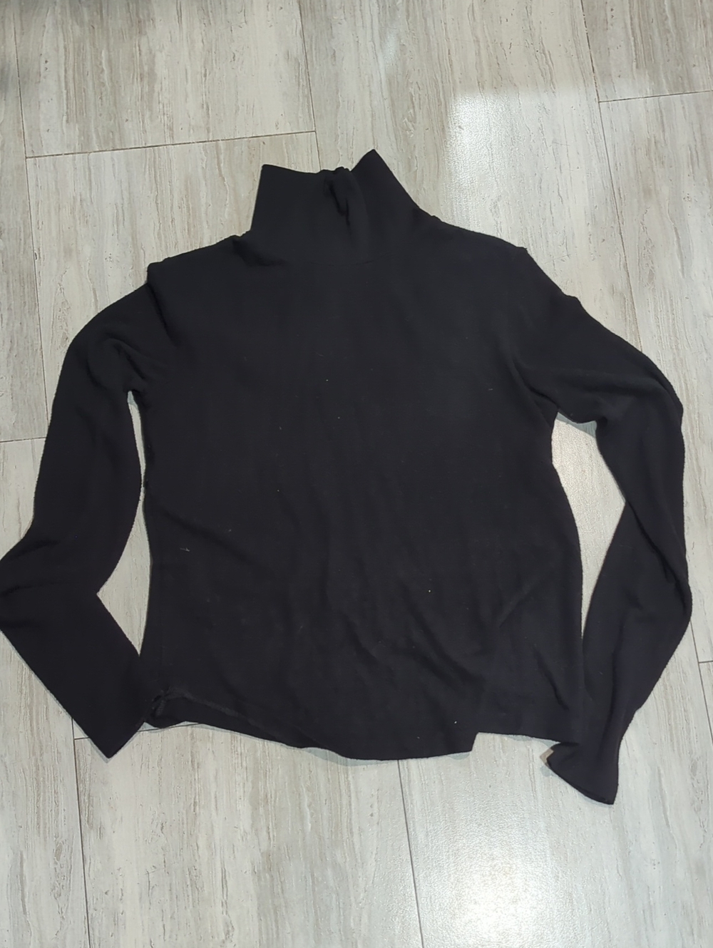 ALO Yoga Black Long Sleeve Turtleneck Top